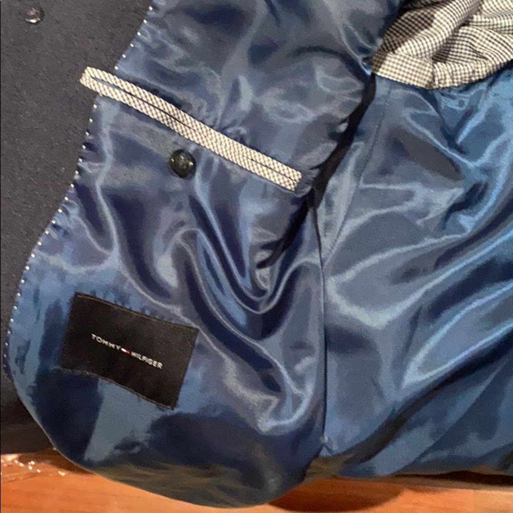 Tommy Hilfiger Driver Coat Size 46R Color Blue